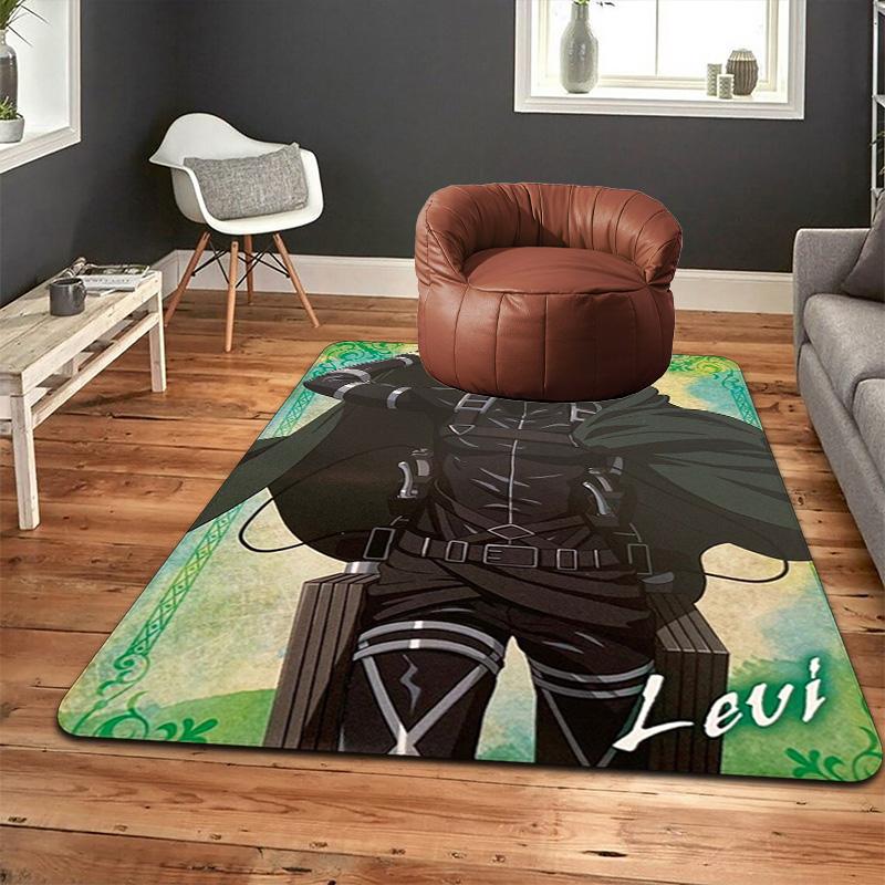 Attack on Titan Rug Floor Mat for Living Room or Bedroom Soft and Comfortable Carpet a Gift for Birthday and Holiday.DFDT261018015