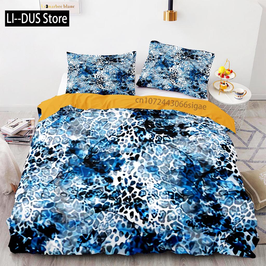 Tiger Bedding Set Single Twin Full Queen King Size Tiger Leopard Bed Set Aldult Kid Bedroom Duvetcover Sets 3D Anime 015