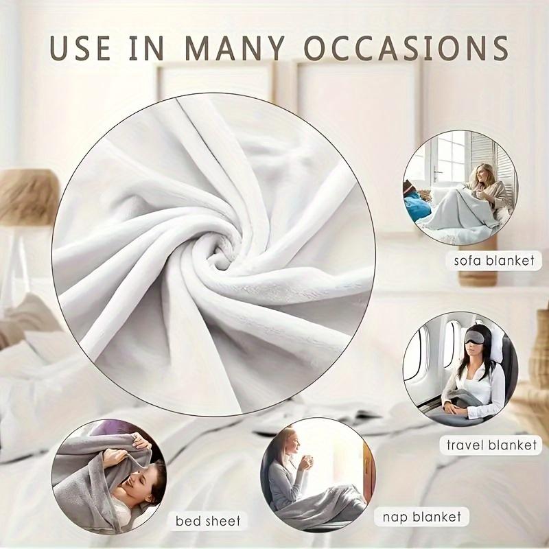 1pc Halloween Party Decor Blanket Scary Theme - Large Pumpkin Ghost Print - Spooky Decoration for Home, Office, Event