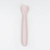 Bambino Morbido Silicone Morbido Cucchiaio Gadget Svezzamento Bebe Articoli per Bambini Cibo per Bambini Cucchiaino Piccolo Stoviglie per Bambini Set Cucchiaio Forchetta da Allenamento L