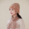 Elderly Hats Winter Mother Hats  Woolen Hats  Old Lady  Grandma  Old Man Cold Hat  Rabbit Hair  Warm Knitted Hats