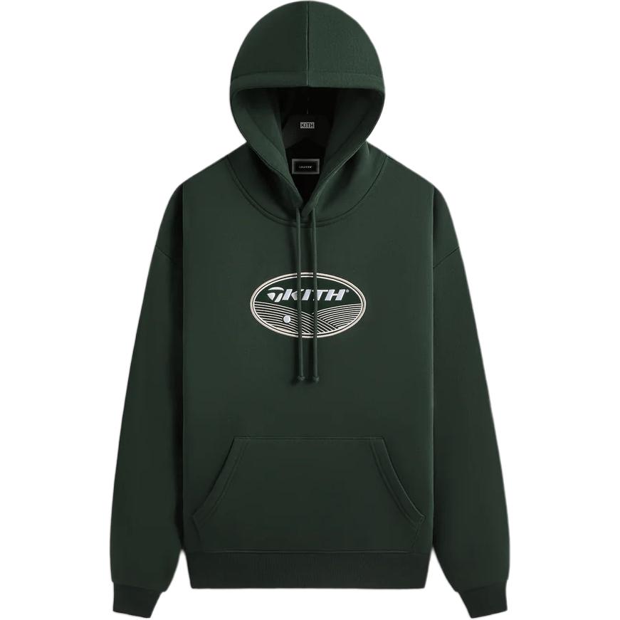 Kith For TaylorMade Fairway Nelson Hoodie Stadium Unisex Tops Green KHM032358-302