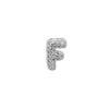 Full Of Zircon Bubbles 26 English Letter Names White Gold Pendant Necklace Female Collarbone Chain