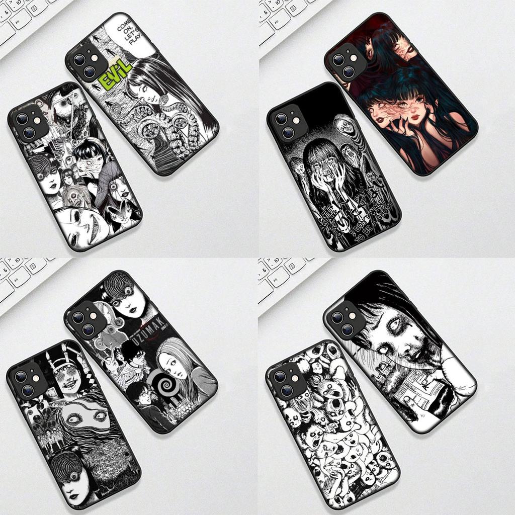 Tomie Junji Ito Collection Phone Cover for Apple iPhone 17 14 15 16 Plus Pro Max 16E ProMax + 16Plus 14+ 16+ Protective Case