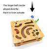 Cat Puzzle Toy Felt Puzzle Box Cat Exercise Toy With Ball Indoor Sports Entertainment Hunting Cat Toys For Indoor Cats