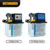 1L 2L Lubricant Pump Automatic Lubricating Oil Pump with Pressure Gauge CNC Electromagnetic Lubrication Pump Lubricator