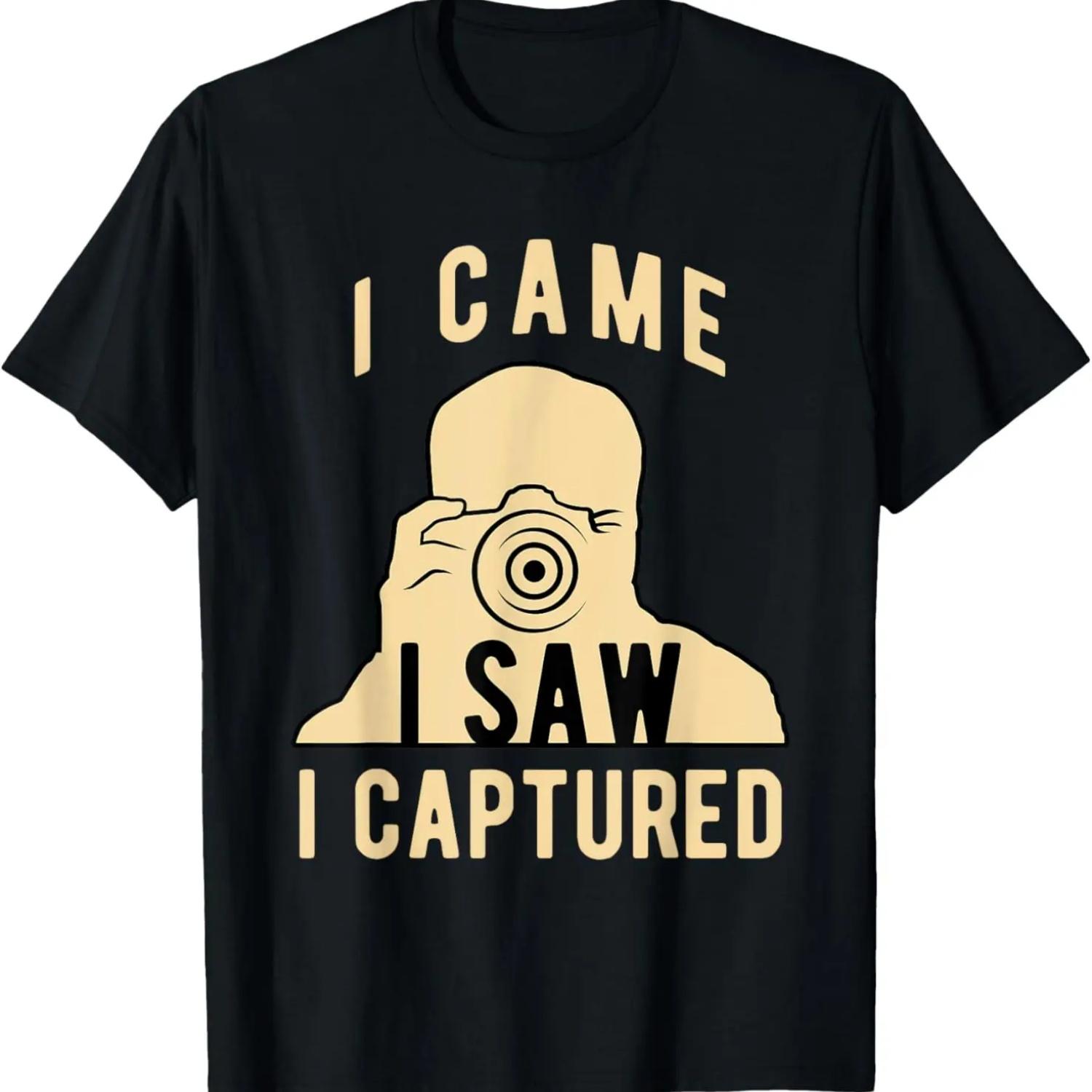 Photographer Cool - Camera Photography T-Shirt S