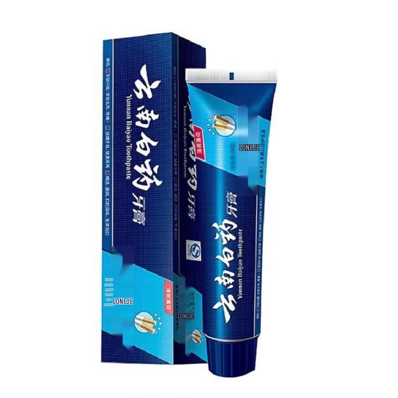 Yunnan Baiyao Langjian Fresh Mint Fluoride-Free Toothpaste (2x120g)