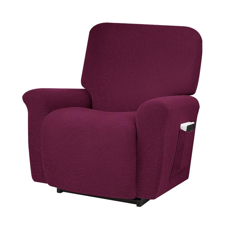 Jacquard Stretch Sofa Cover Recliner Protection Pad Waterproof Non-slip Furniture Cover Recliner Armchair Cover Home Decor