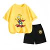 Heet verkocht Zomer Mode Kinderkleding Bart Simpson Cartoon Print Korte Mouwen Set