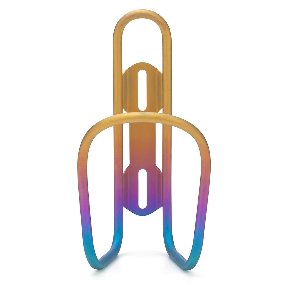 Ultralett Titanium Sykkel Vannflaskebur FlaskeholderMTB Road Bike Flaskebrakett Flaskestativholder