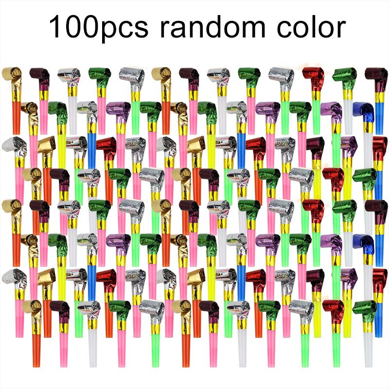 5~100Pcs Blowing Telescopic Whistle Party Noise Generator Plastics Party Entertainment Cheering Props Festival Gift Pinata Tmz