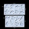 Animal Shape Pendants Silicone Mold Epoxy Resin Casting Mould for DIY Jewelry Pendant Keychain Craft Making Supplies Accessories