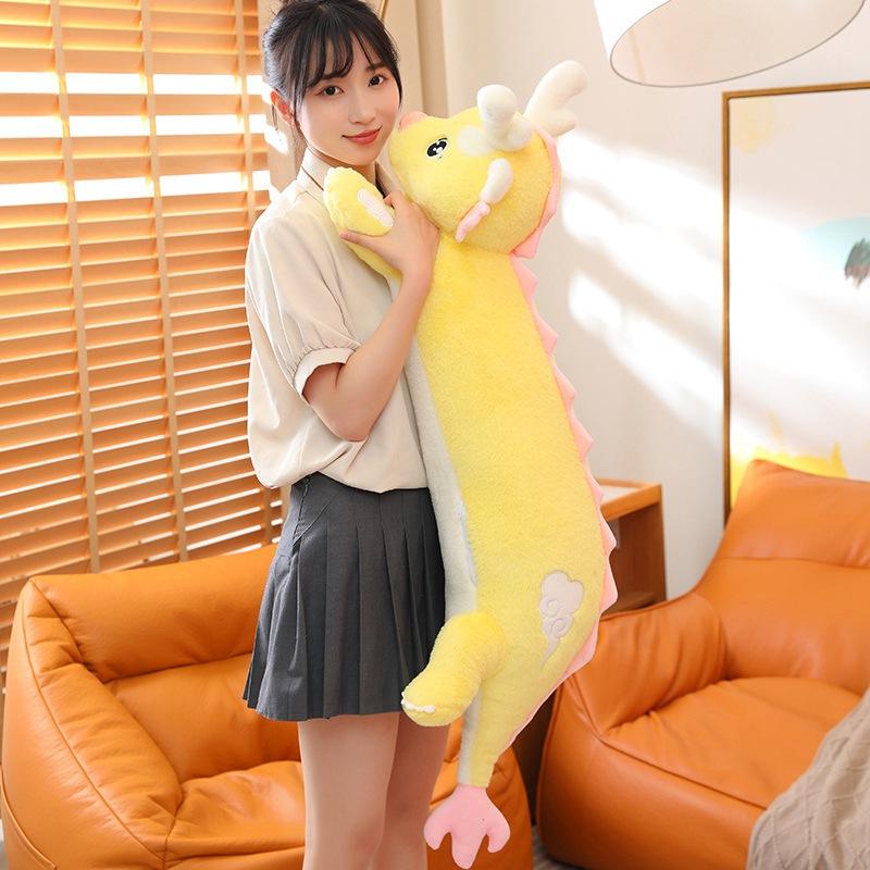 

100см Мультяшный Гигантский Молочный Дракон Плюшевый Снежный Дракон Плюшевый Динозавр Птерозавр Плюшевая Игрушка Мягкая Набивная Кукла Животное Подарок для Ребенка 100cm