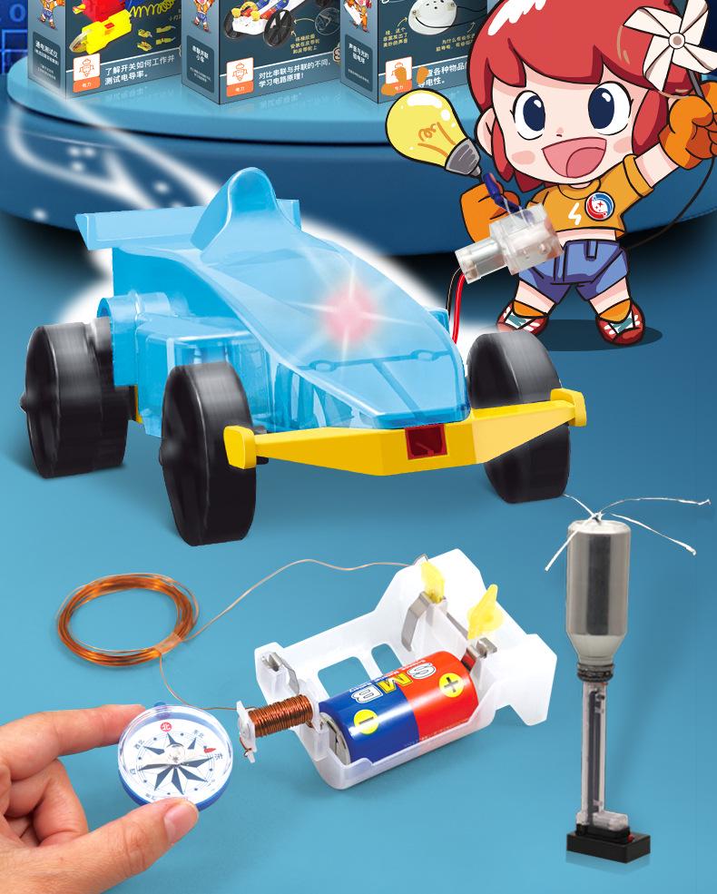 Children's Electricity & Magnetism STEM Kit: Explore Science & Inventions