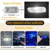 For SEAT Ibiza ST 2016 2017 Car Footwell Lights Touch LED Light Kit Interior Ambient Atmosphere Neon Lamp Decoration Accessories