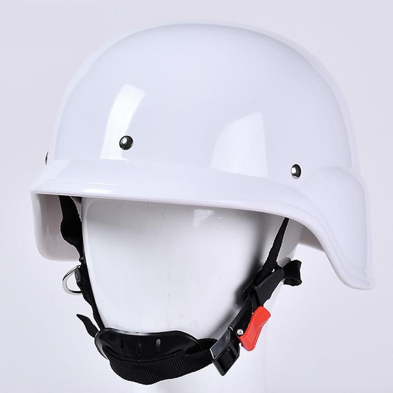 German Style PC Safety Helmet: Explosion-Proof, 4 Colors, Half Helmet for Security Protection