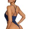 Europese & Amerikaanse Diepe V Eendelig Sexy Lingerie Zwempak