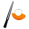 Four-in-One Ring Sizer: Plastic Mandrel Finger Sizing Tool