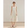 INMAN French Style Jacquard Camisole A-line Dress