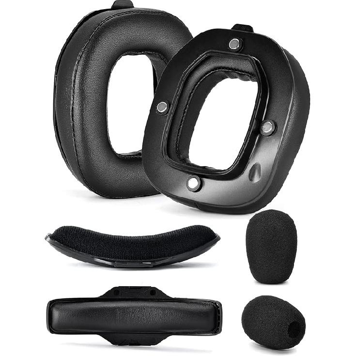 A40 TR Mod Kit – defean Replacement Earpads and Headband Compatible with Astro Gaming A40 TR Headset,Ear Cushions, Upgrade High-Density Noise