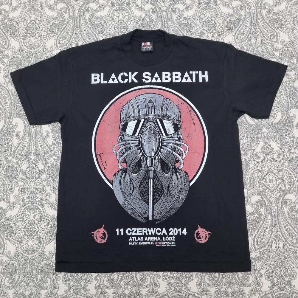 

Black Sabbath Оззи Осборн Метал группа Тур Футболка Графический принт XL