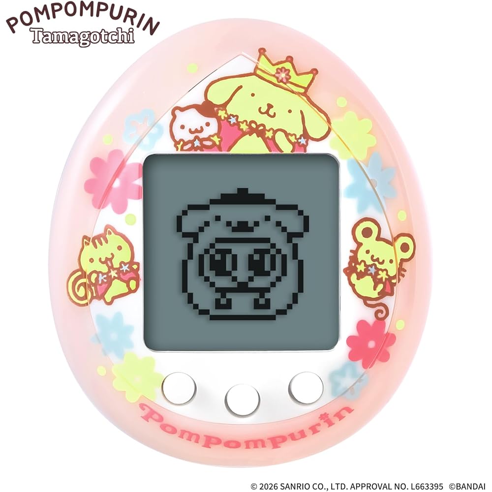 Bandai Pompompurin Tamagotchi Magical Pink Version Ages 6 and Up Sanrio Character Toy