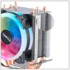 IWONGOU X99 Processor Cooler Am4 4 Heatpipes Radiator IWONGOU 4Pin PWM Cooling CPU 90mm RGB Fan for Intel Lga 2011/1366/1700/AMD