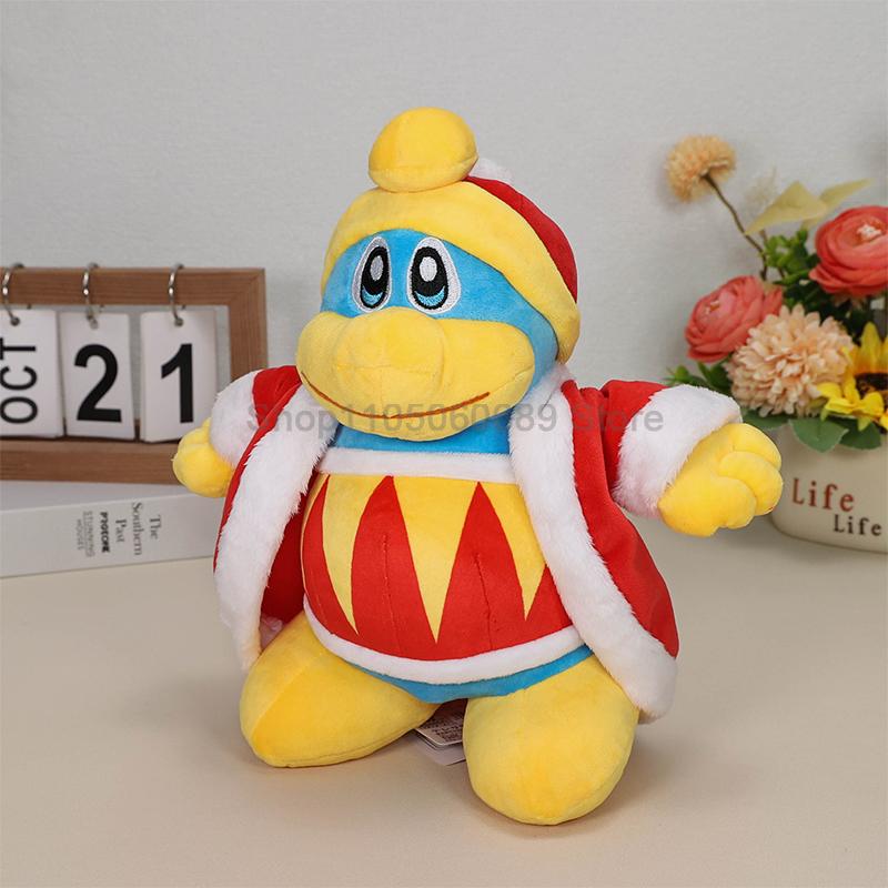 Anime Star Kirby Plush 10" King Dedede Plushies Toy for Game Fans Gift, Cute Stuffed Figure Doll for Kids and Adults