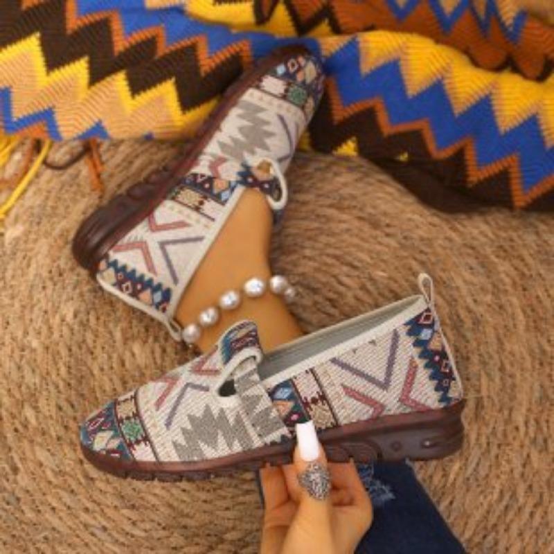 Spring and autumn shoes new single shoes canvas shoes casual women's shoes comfortable non-slip fisherman shoes one pedal beef tendon sole