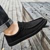 Le Fu Shoes Men's Canvas Flat Top High Quality Brand Casual Shoes Boat  Luxury Shoe Facon Designer Shoe Flat Bottom Loafers