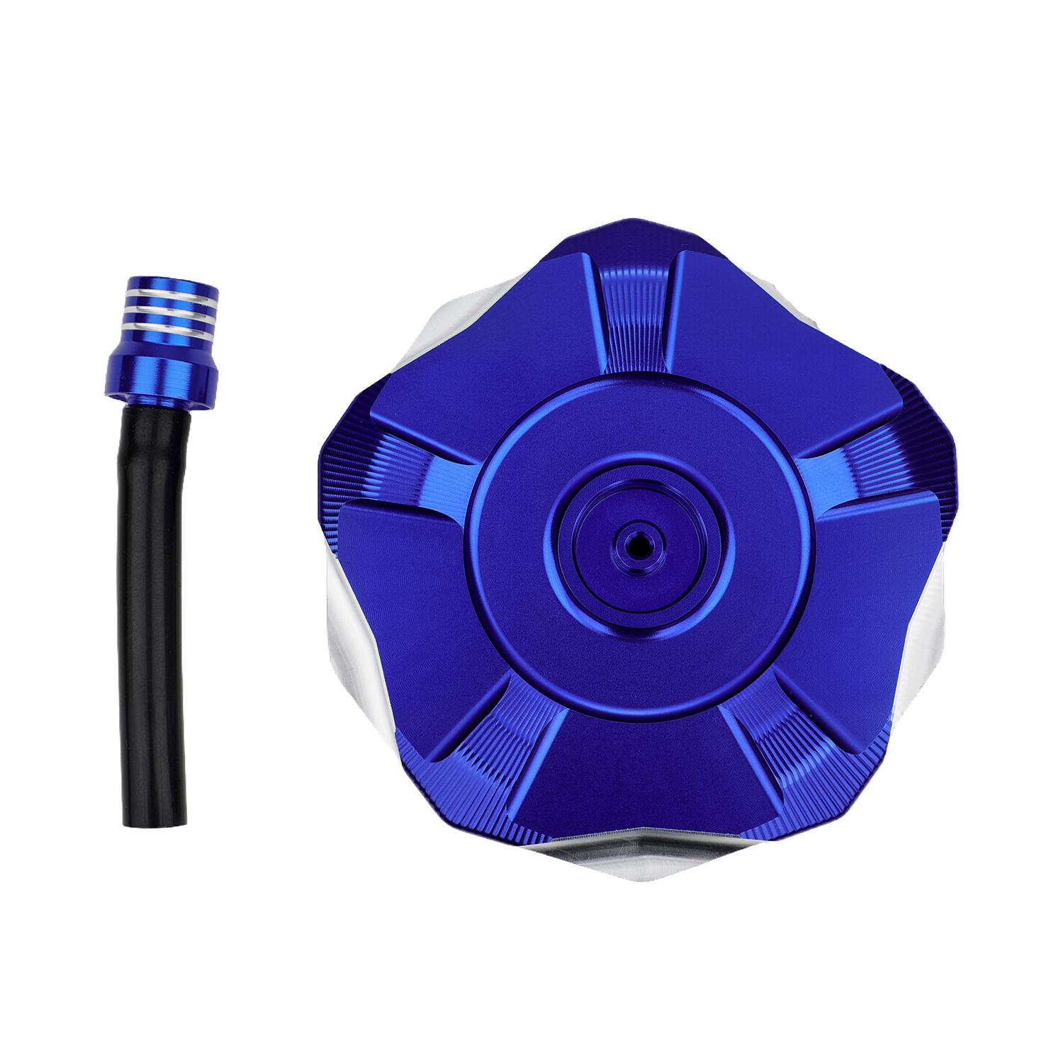 CNC Gas Fuel Tank Cover Cap For Suzuki RM-Z250 -2024 RM-Z450 2018-2024 Yamaha WR250F 03-13 WR250FX 08 Motorcycle Accessories