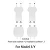 Ice Silk Seat Cover White For Tesla Model Y Model 3 2025-2018 Ventilation Heat Dissipation Stain Preventi Interior Accessories