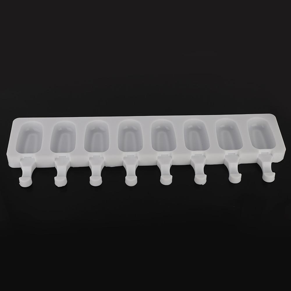 8 Cavity Popsicle Mould Freezer Safe Ice Cream Forms Ice Cream Makers Mould DIY Homemade