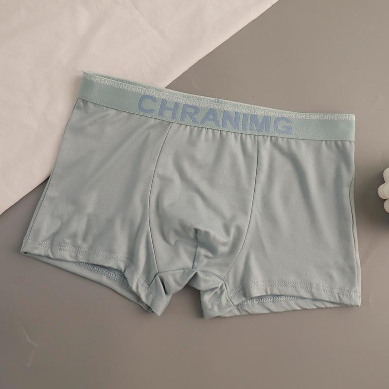 Men's Comfortable Panties Teenager Boxer Shorts Underwear Homme U Convex Shorts Lingerie Boxers