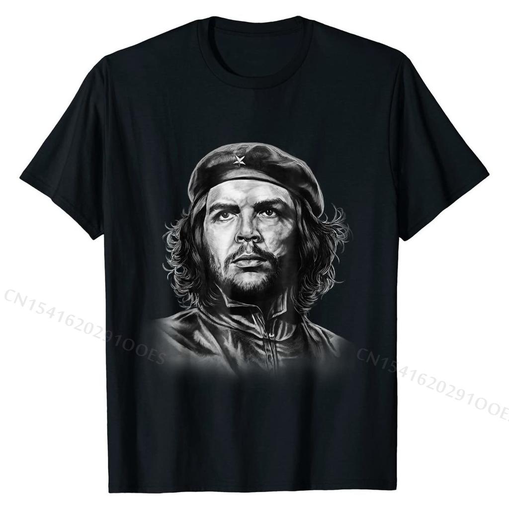 Ručne kreslené tričko Che Guevara Tričká Nový prírastok Módne Bavlnené Pánske Tričko Módne