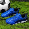 31-40 Zapatos de fútbol para niños, zapatos de fútbol con velcro y clavos cortos para jóvenes, botas de fútbol para niños de entrenamiento