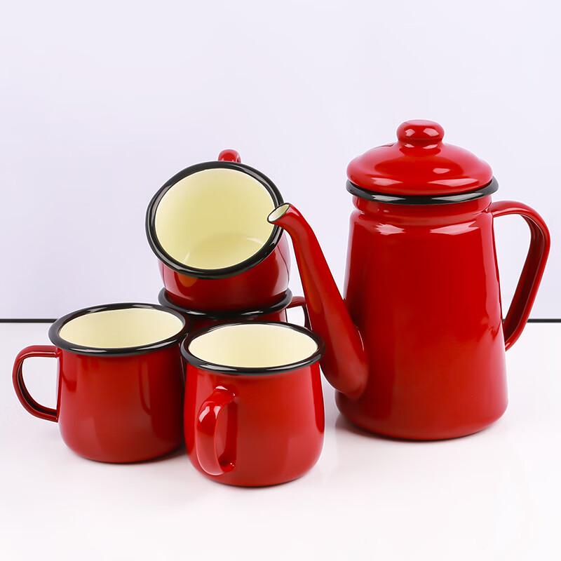 Shangqi Ceramic Coffee Pot & Mug Set