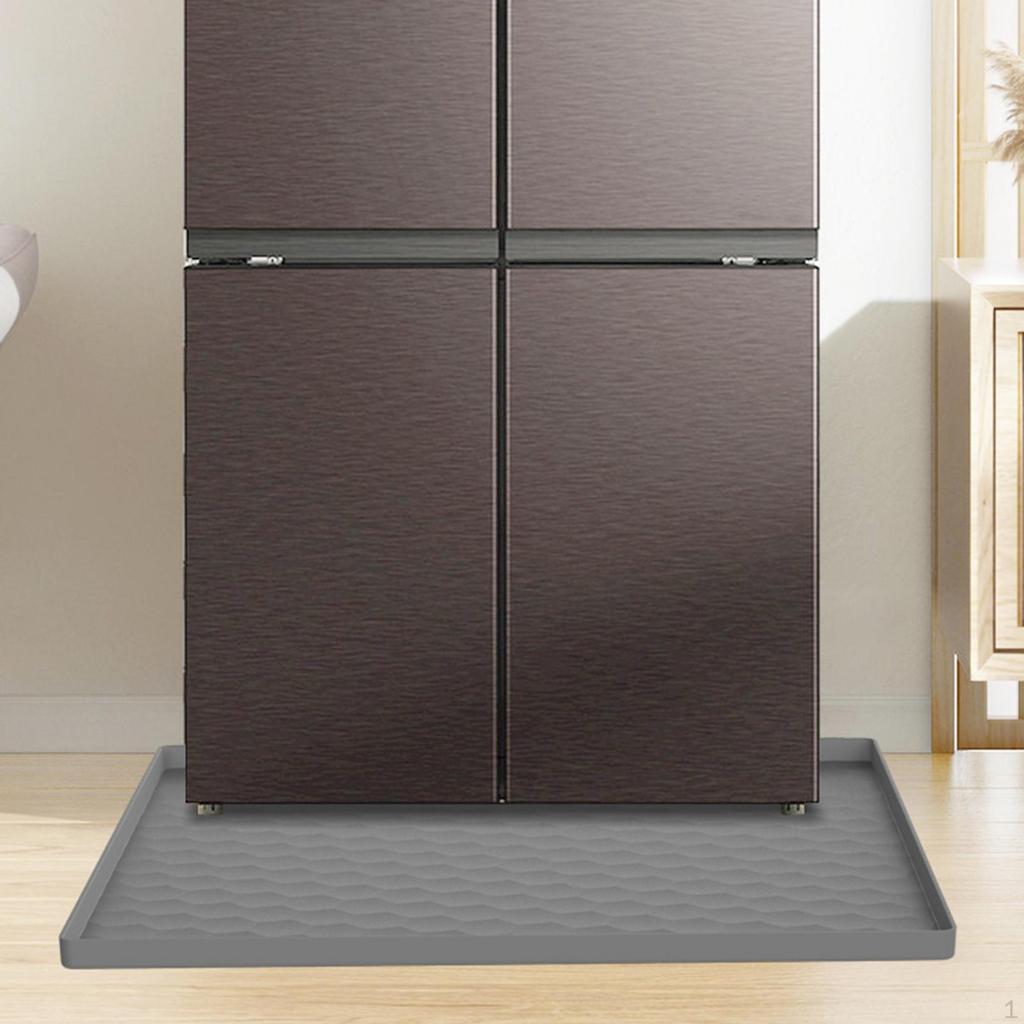 Mini Fridge Mat Freezer Drip Tray AntiSlip Home Supplies Spill Prevent Multifunction Washable