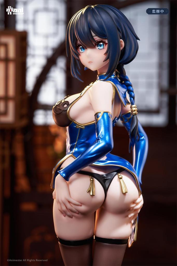 Animester Shiny Sakura a newcomer in a Chinese scale PVC ABS figure Series Nangu, dress, 1/6 & pre-painted