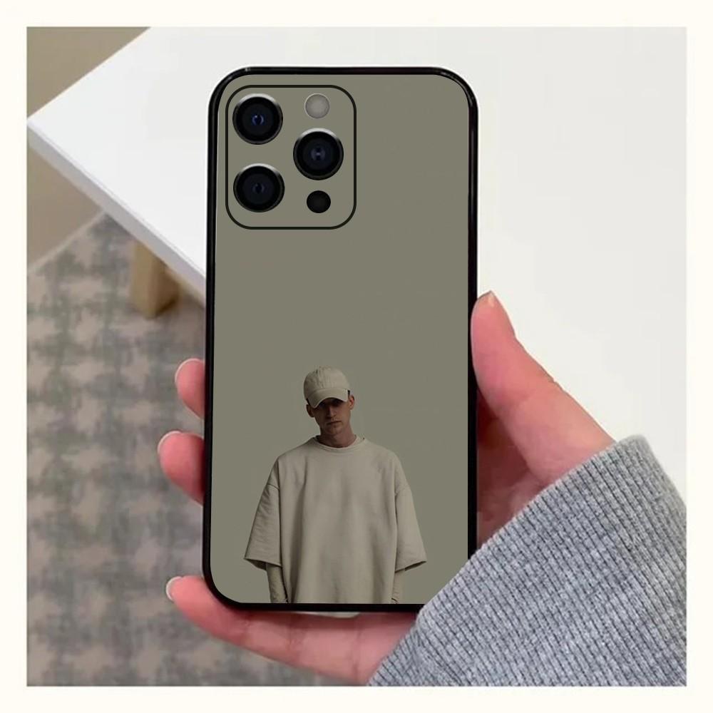 N-NF Rapper Phone Case For Apple iPhone 15,14,13,12,11,Pro,X,XS,Max,XR,Plus,Mini Soft Black Cover