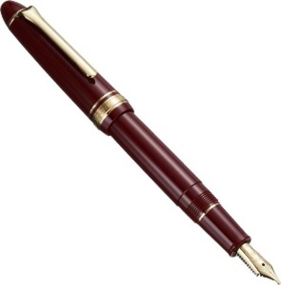 Sailor Profit Casual Fountain Pen Gold Trim Red Zoom (Z) Nib 11-0570-730