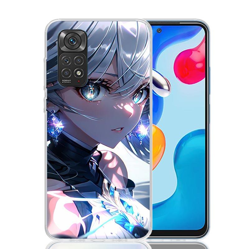 Honkai Star Rail Bronya Rand Phone Case For Xiaomi Redmi Note 15 14 13 12S 12 Pro Plus 11S 11E 11 11T 10S 10 Art Soft Pattern Co