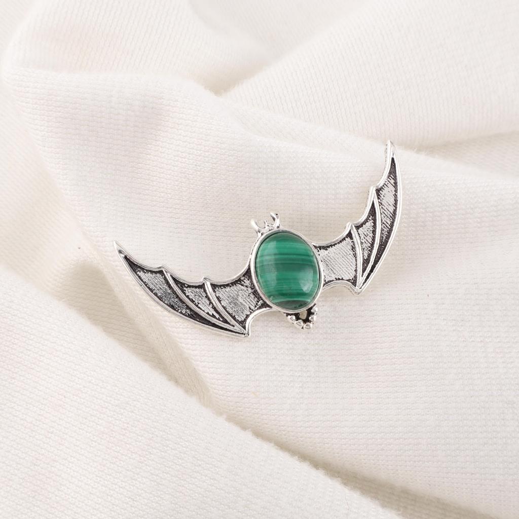 Malachite Pendant, 925 Sterling Silver Chain Pendant, Gift For Women Handmade Pendant Gemstone Jewelry, For Wedding Gift