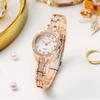 Fashion Ladies Quartz Watch Jewelry Buckle Atmospheric Elegant Diamond Watch