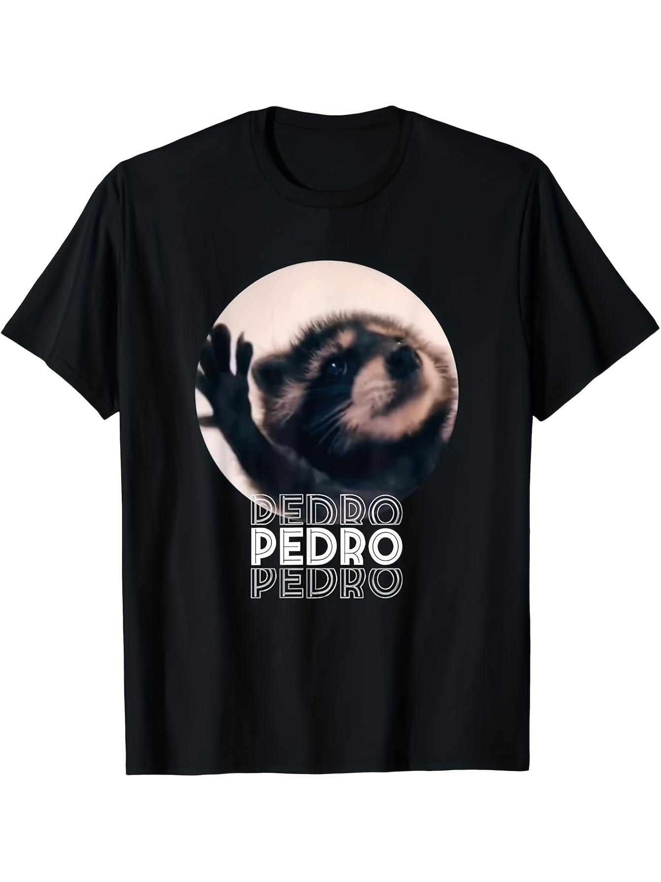T-Shirt Y2K 1pc Pedro Racoon Dance M