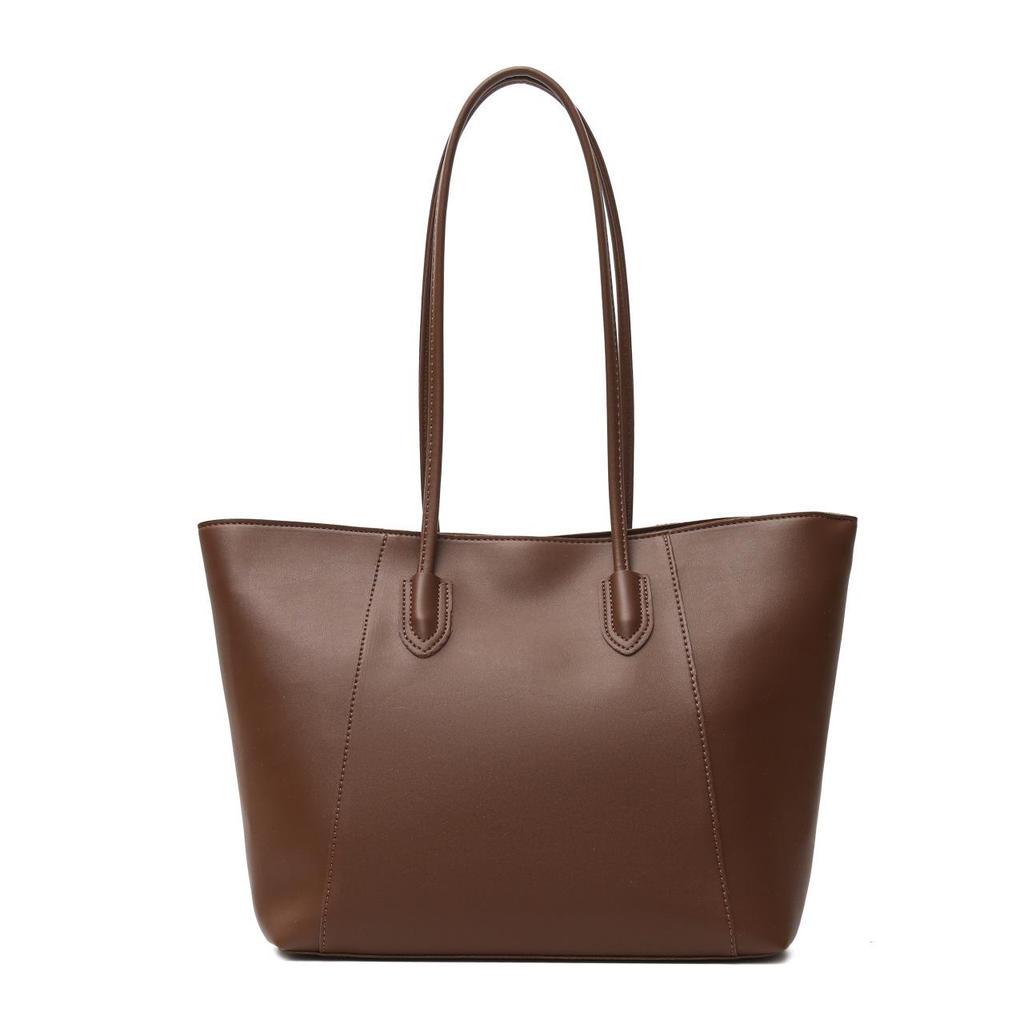 2025 Women's Large Capacity Tote Bag: High-End, Versatile Shoulder Bag for Autumn/Winter Commute or School.