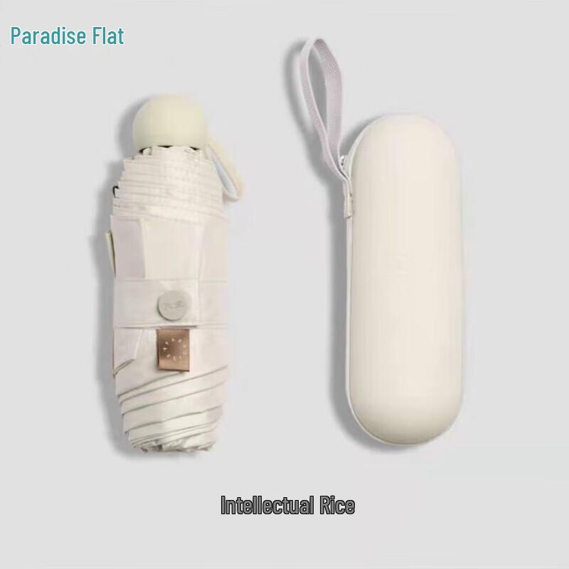 Paradise Lightweight 5-Fold Sun/Rain Capsule Umbrella