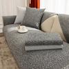 Japanese Style Hemp Feeling Living Room Sofa Ma All-season Universal Anti Slip Modern Simple Solid Color Sofa Cover