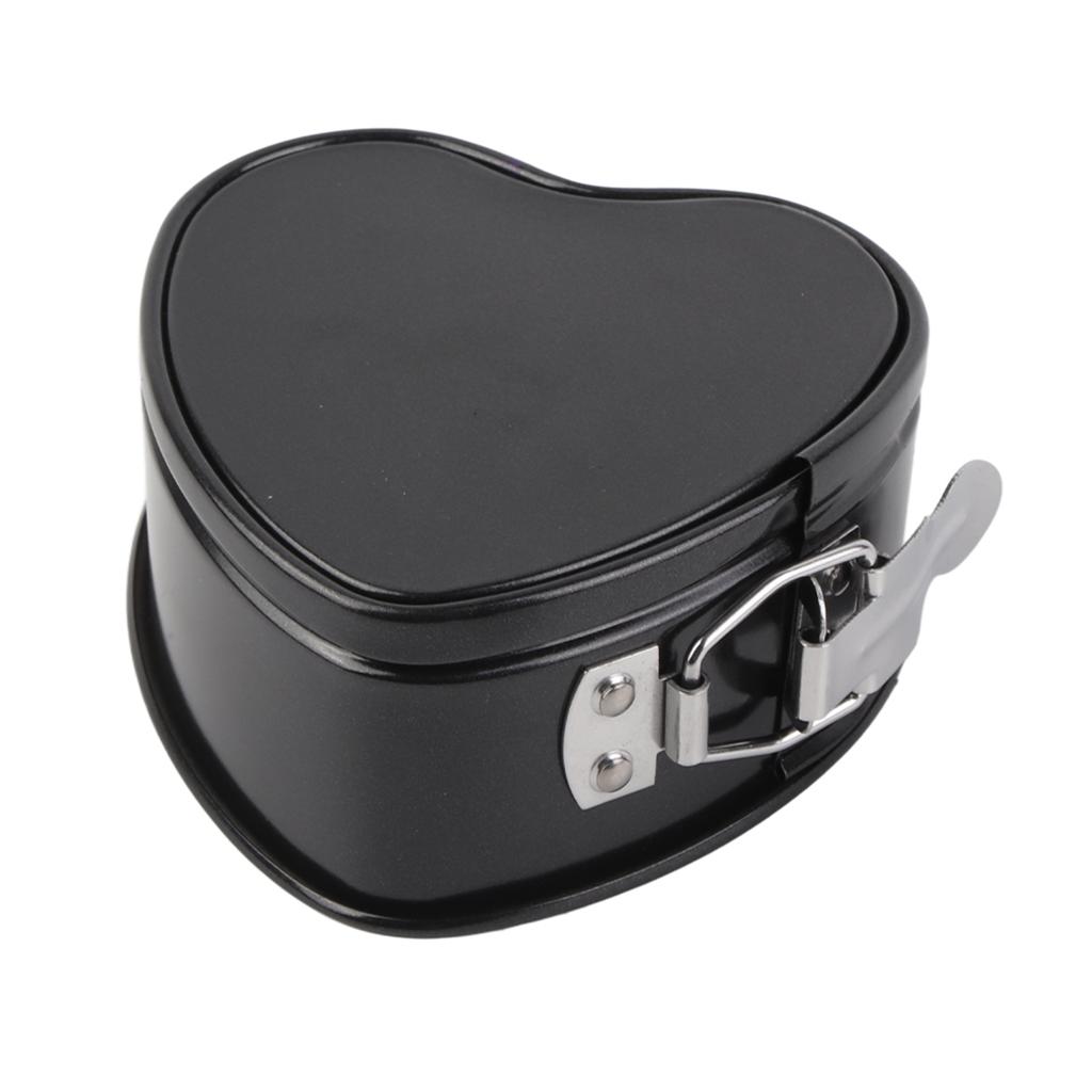 Kakeform i karbonstål med avtakbar bunn Hjerteformet bakeform Nonstick kjøkkenutstyr